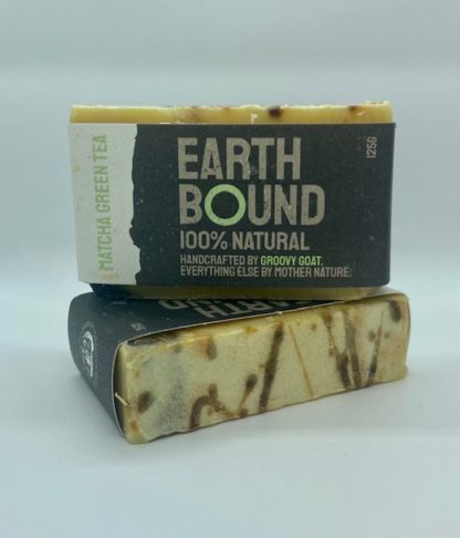 Groovy Goat, earth bound matcha green tea soap bars