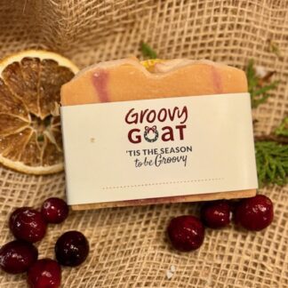 Cranberry Orange Goat Milk Soap