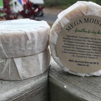 Groovy Goat mega moisture facial bars outdoors