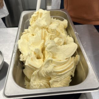 Freshly made gelato