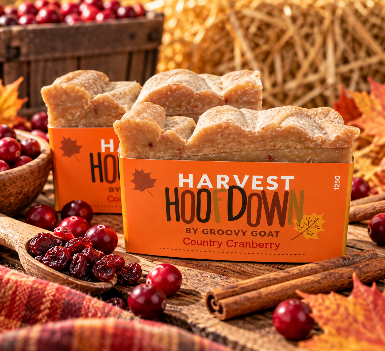 Seasonal Goat Milk Soap - Country Cranberry