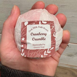 Seasonal Bath Bomb - Cranberry Crumble