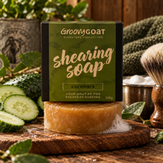 Shearing Soap (cucumber shave bar)