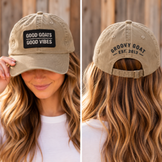 Good Vibes Beige Hat