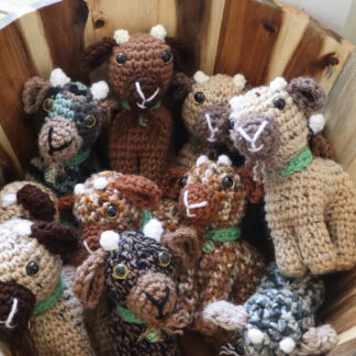 Crochet Stuffed Goats