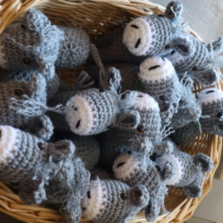 Crochet Stuffed Donkey